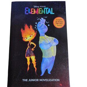 Disney PIXAR Elemental Paperback Book The Junio Novelization